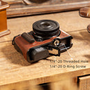 SmallRig Leather Half-Case for Panasonic Lumix S9 Mirrorless Camera