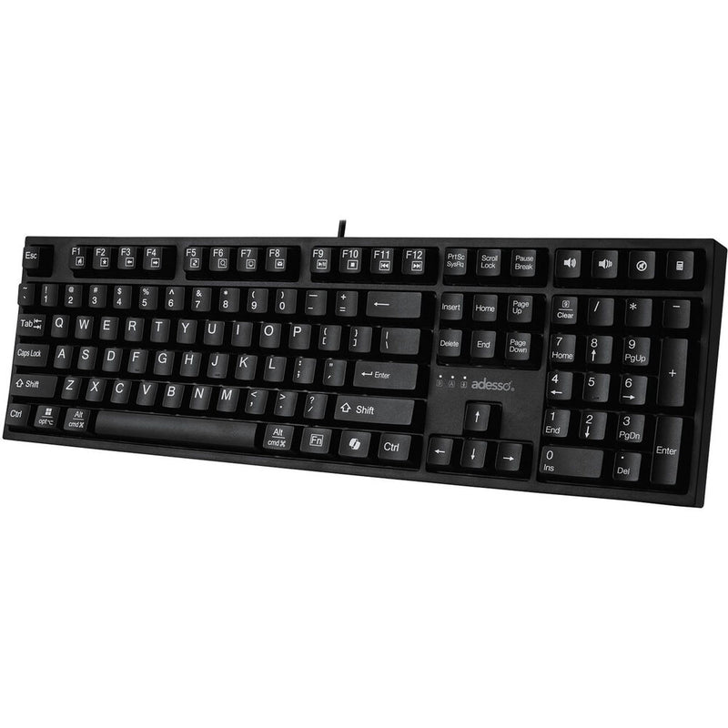 Adesso EasyTouch 670 Mechanical Keyboard (Black)