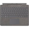 Microsoft Surface Pro Keyboard Cover with Pen Storage (Platinum)