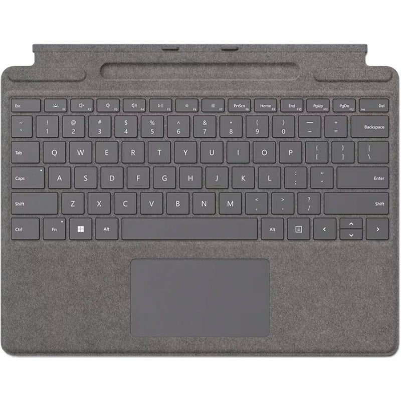 Microsoft Surface Pro Keyboard Cover with Pen Storage (Platinum)