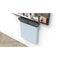 Heckler H892-BG-BL AV Credenza Mini (Black Gray with Blue Fabric)