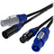 Blizzard Cool Cable powerCON & DMX 3-Pin Combo Cable (15')