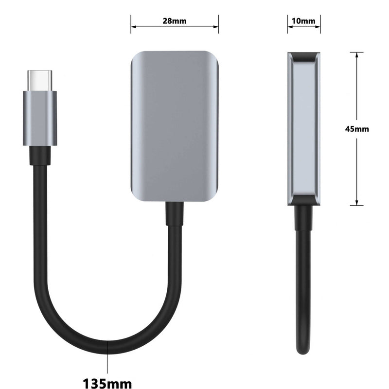 CAMVATE USB-C to HDMI Adapter Cable (HDMI 2.0, 60 Hz)