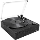 Victrola Eastwood II Manual Three-Speed Turntable with Bluetooth (Black)