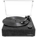 Victrola Eastwood II Manual Three-Speed Turntable with Bluetooth (Black)