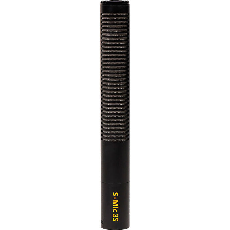 Deity Microphones S-Mic 3S Weather-Resistant Short Shotgun Microphone