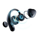 eMeet AirFlow Open-Ear Headphones with Detachable Mic Boom