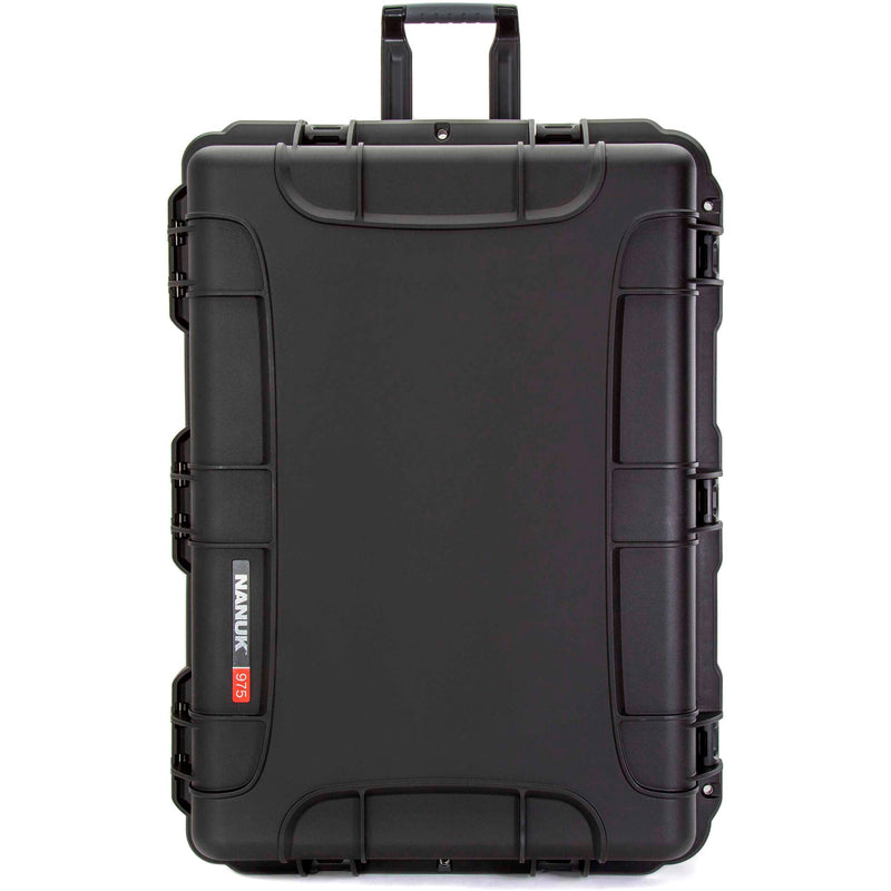 Nanuk 975T Hard Case with Padded Divider Insert and Lid Organizer (Black, 186L)