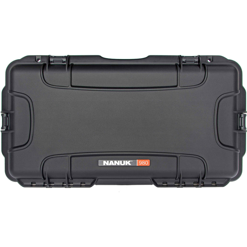 Nanuk 980 Hard Case (Black, 36L, Padded Divider Insert)