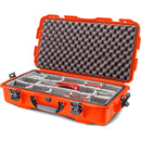 Nanuk 980 Hard Case (Orange, 36L, Padded Divider Insert)