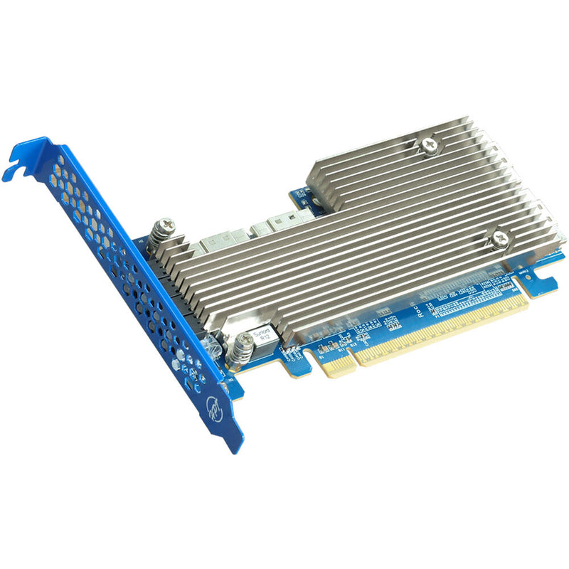 HighPoint Rocket 1528D PCIe Gen4 x16 to 4-SlimSASx8 NVMe Switch Adapter