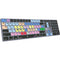 Logickeyboard TITAN Avid Media Composer Classic Wireless Keyboard for Mac