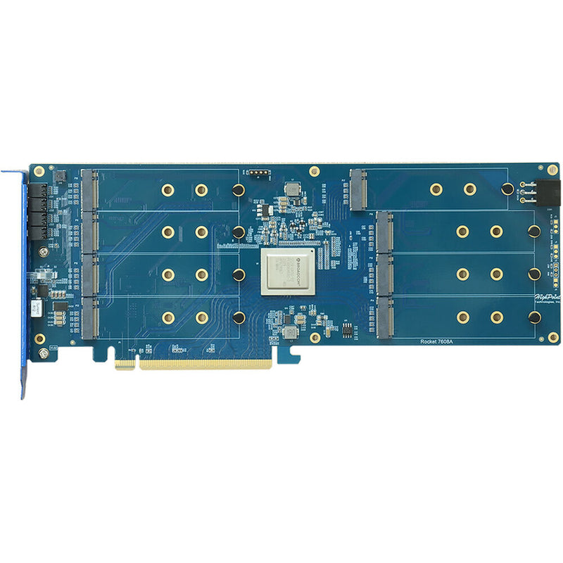 HighPoint Rocket 1608A PCIe 5.0 x16 to 8-M.2x4 NVMe Switch AIC