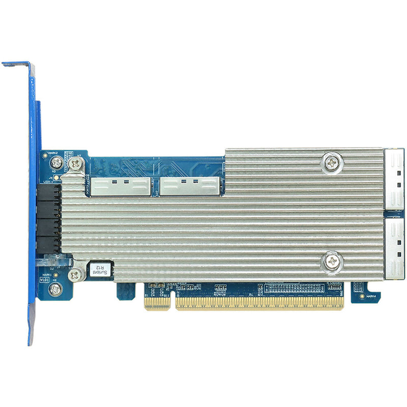 HighPoint Rocket 1628A PCIe Gen5 x16 to 4-MCIOx8 NVMe Switch Adapter