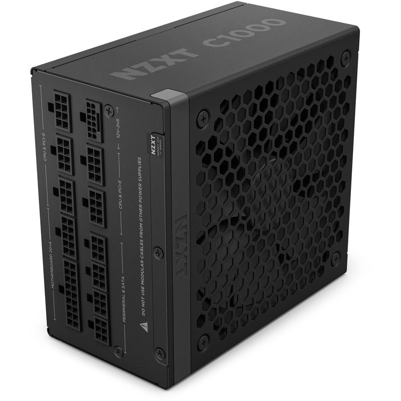 NZXT 1000W C1000 Gold ATX 3.1 Computer Power Supply (Black)