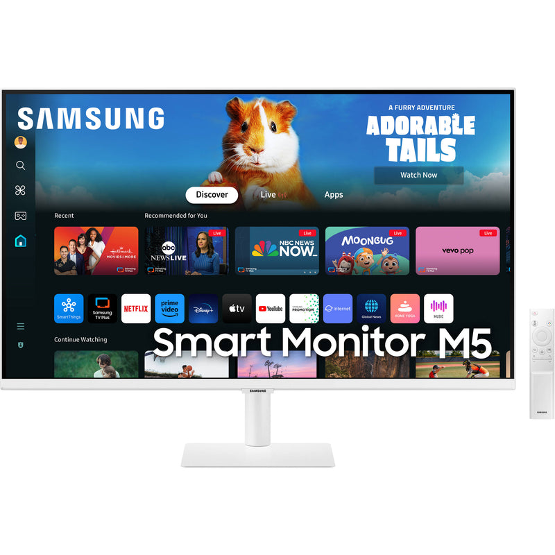 Samsung M50D 27" HDR Smart Monitor (White)