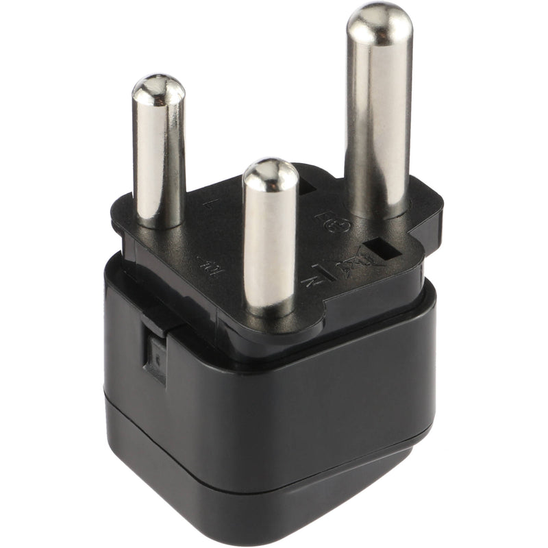 Watson 3-Prong USA to 3-Prong South Africa Plug Adapter