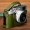 SmallRig Leather Half Case Kit for FUJIFILM X100VI (Green)