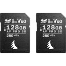 Angelbird 128GB AV Pro MK2 UHS-II SDXC Match Pack for Canon Cameras