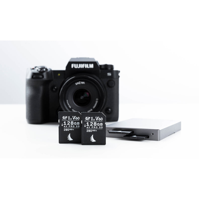 Angelbird 128GB AV Pro MK2 UHS-II SDXC Match Pack for FUJIFILM Cameras