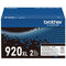 Brother TN920XL2PK High-Yield Black Toner Cartridge (2-Pack)