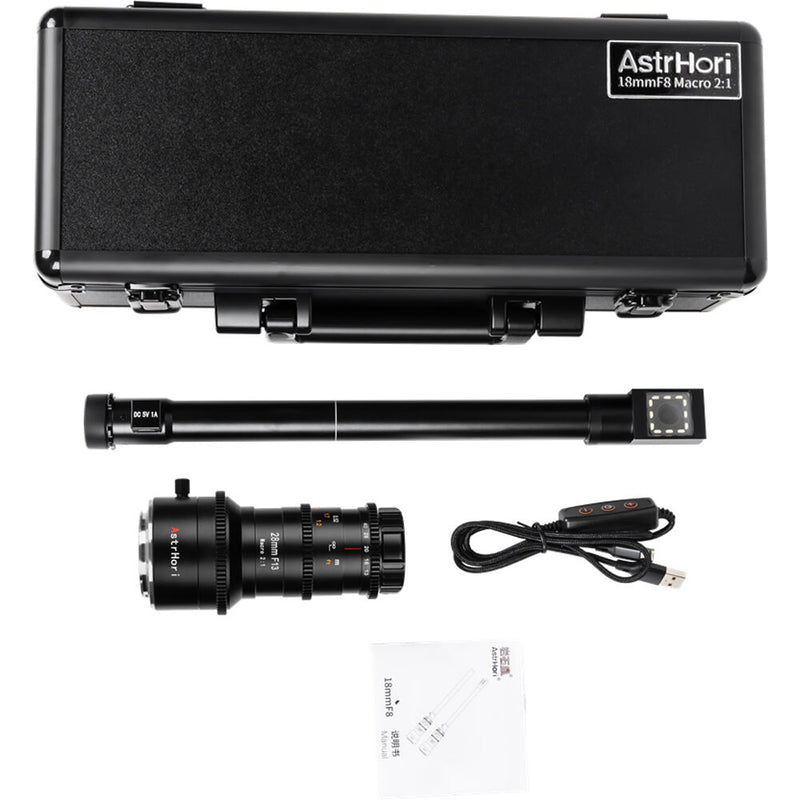 AstrHori 28mm f/13 360&deg; Rotating Macro Probe Lens (Canon EF)