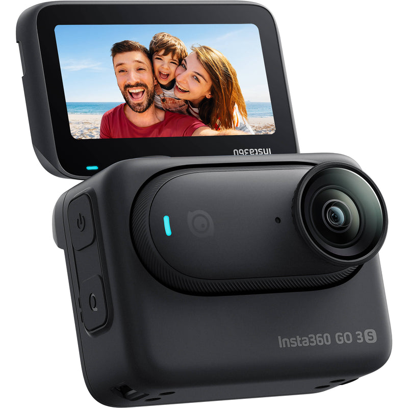 Insta360 GO 3S Action Camera Standard Bundle (64GB, Midnight Black)