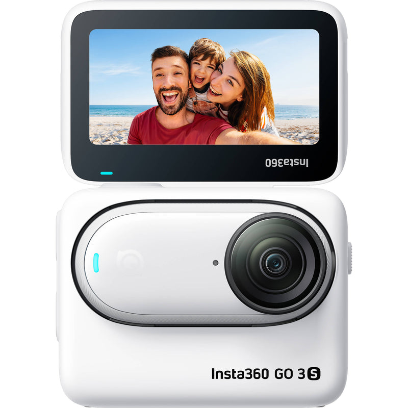 Insta360 GO 3S Action Camera Standard Bundle (128GB, Arctic White)