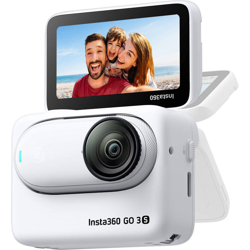 Insta360 GO 3S Action Camera Standard Bundle (128GB, Arctic White)