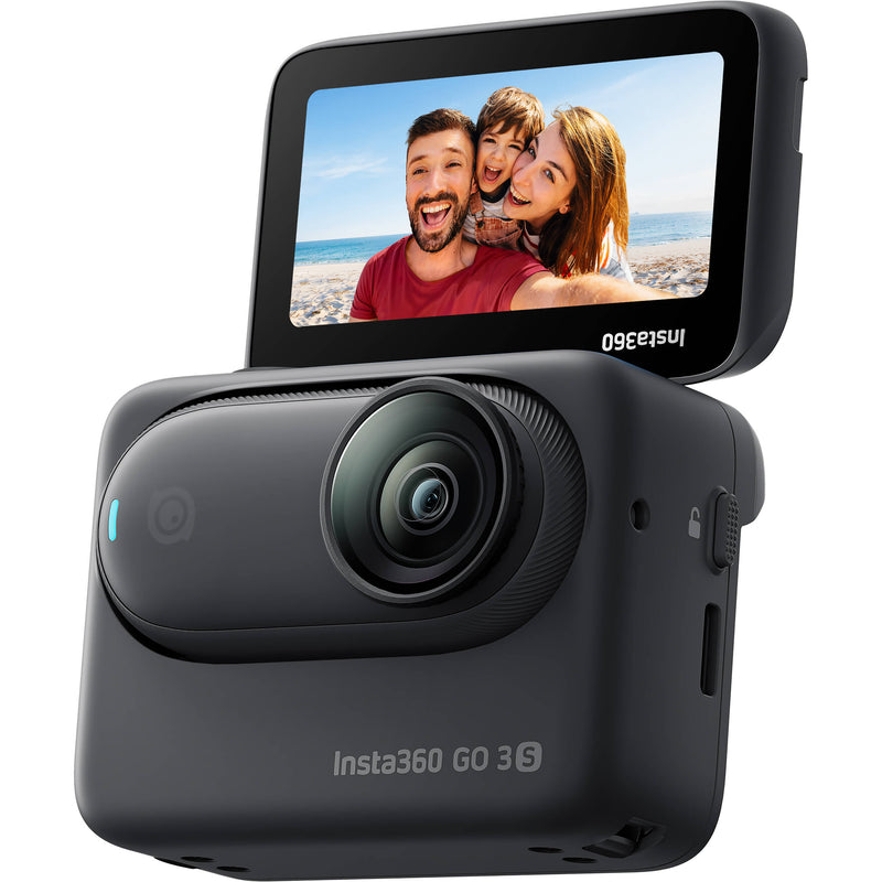 Insta360 GO 3S Action Camera Standard Bundle (128GB, Midnight Black)