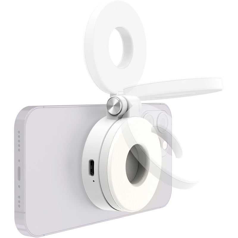 KraftGeek HaloGlow MagSafe Ring Light (White)