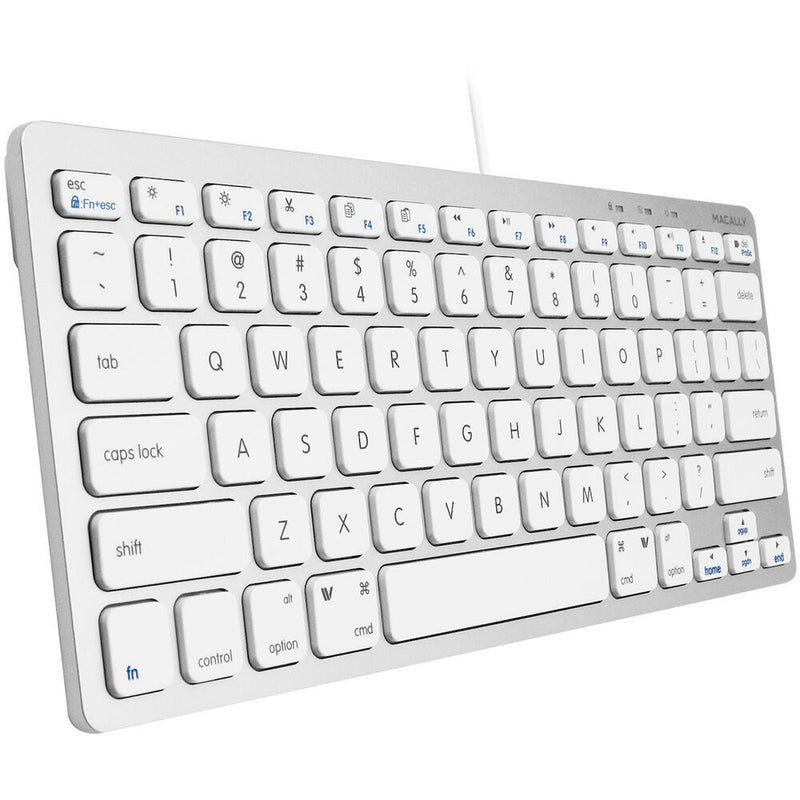 Macally USB-C Compact Wired Keyboard