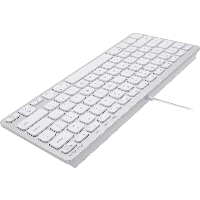 Macally USB-C Compact Wired Keyboard