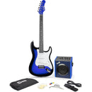 RockJam Electric Guitar Kit (Blue)