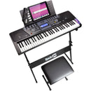 RockJam RJ720-SK 61-Key Keyboard Super Kit