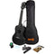 RockJam Martin Smith Soprano Ukulele Kit (Black)