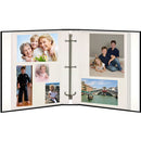 Pioneer Photo Albums Magnetic O-Ring Album (Black)