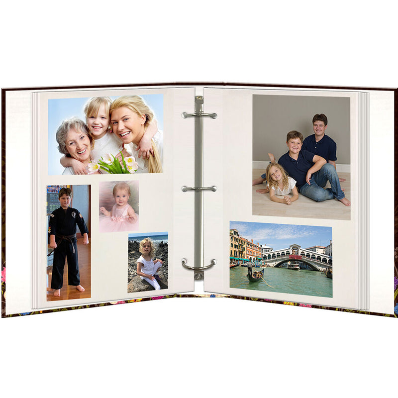 Pioneer Photo Albums Magnetic O-Ring Album (Chocolate Garden)