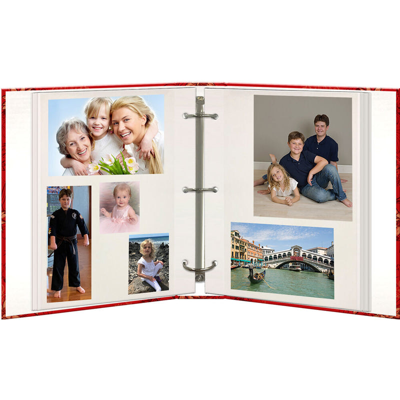 Pioneer Photo Albums Magnetic O-Ring Album (Red Foliage)