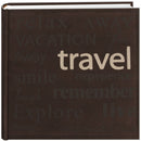 Pioneer Photo Albums Faux Suede Album (Travel Graphic)