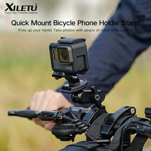 XILETU Action Camera/Smartphone Bike Mount