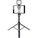 XILETU XSG-5S Bluetooth Tripod Selfie Stick with WL-62 Fill Light