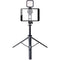 XILETU XSG-5S Bluetooth Tripod Selfie Stick with WL-62 Fill Light