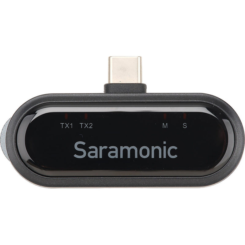 Saramonic Blink Me U2 2-Person Clip-On Wireless Microphone System with Touchscreens & Recording