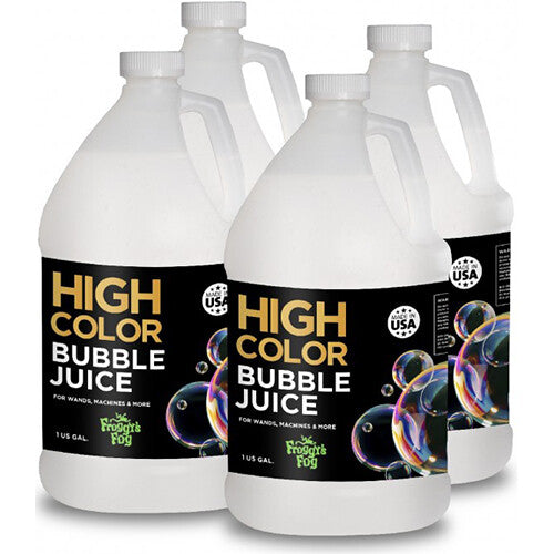 Froggys Fog High Color Bubble Juice (4 x 1 gal)