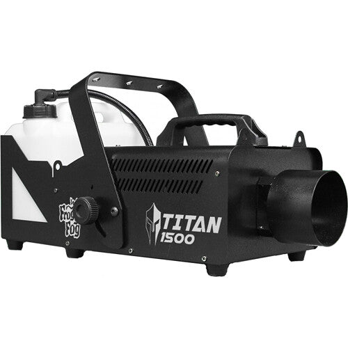 Froggys Fog Titan 1500 DMX Fog Machine with Timer Control (25,000 CFM, 1550W)