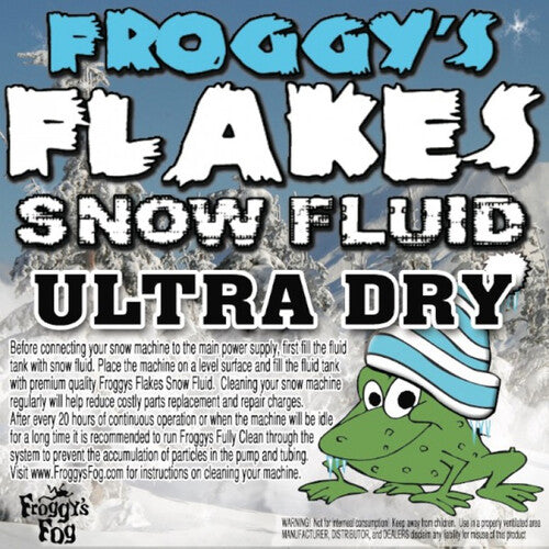 Froggys Fog Froggy's Flakes Ultra Dry No-Odor Snow Juice (55-Gallon Drum)