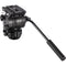 Libec Friction Video Head with 75mm Ball/Flat Base & Pan Handle