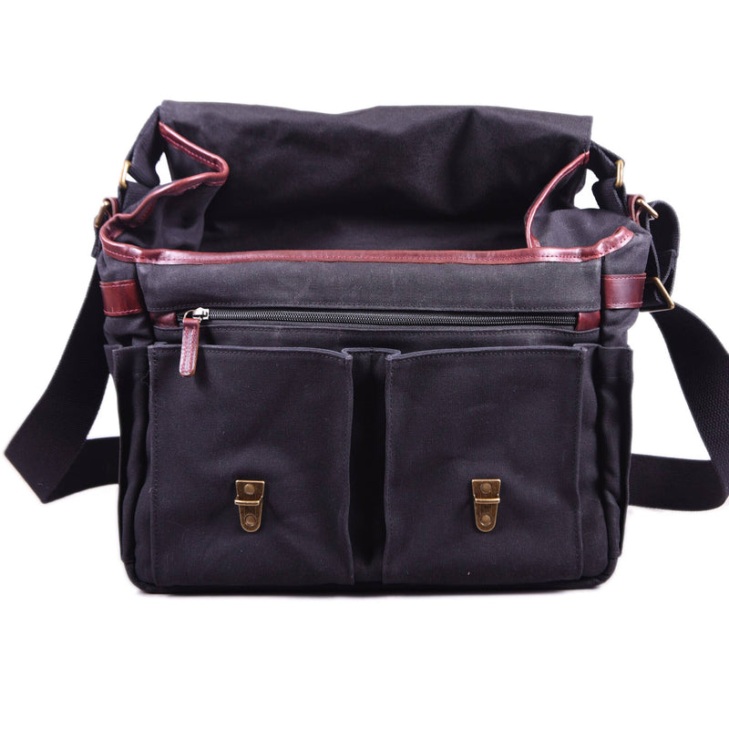 ONA The Astoria Messenger Bag (Black)