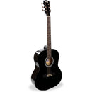 RockJam Full-Sized Acoustic Guitar Kit (Black)